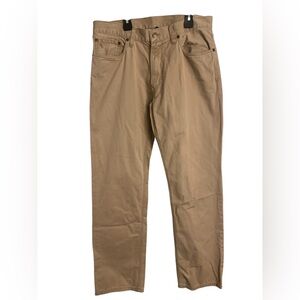 Polo Ralph Lauren Men's Tan 650 Straight Fit Pants 33/32 EUC